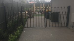 Custom Driveway Gate with Spiers by Reliance Fencing Adelaide