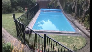 Custom Flat Top Fencing Panels for Swimming pool compliance