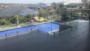 Frameless Glass Pool Fencing at Sheidow Park